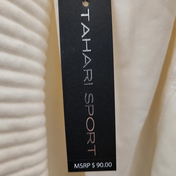 Tahari Sport Off White Sweater with tags 3x - Picture 5 of 5